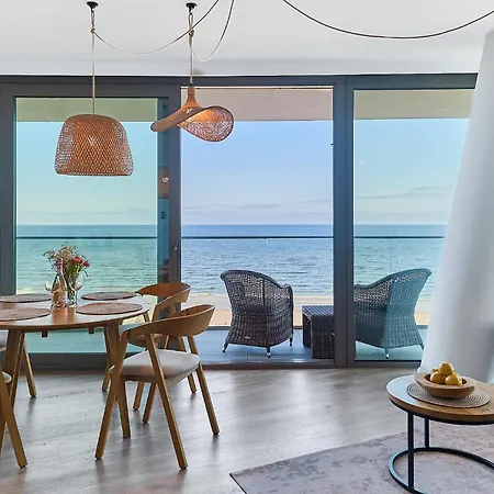 Wave Panorama Apartment - Sea View&Spa Мендзиздроє Екстер'єр фото