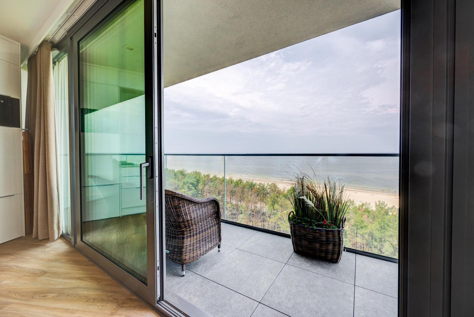 Wave Panorama - Sea View&spa Апартаменти Мендзиздроє