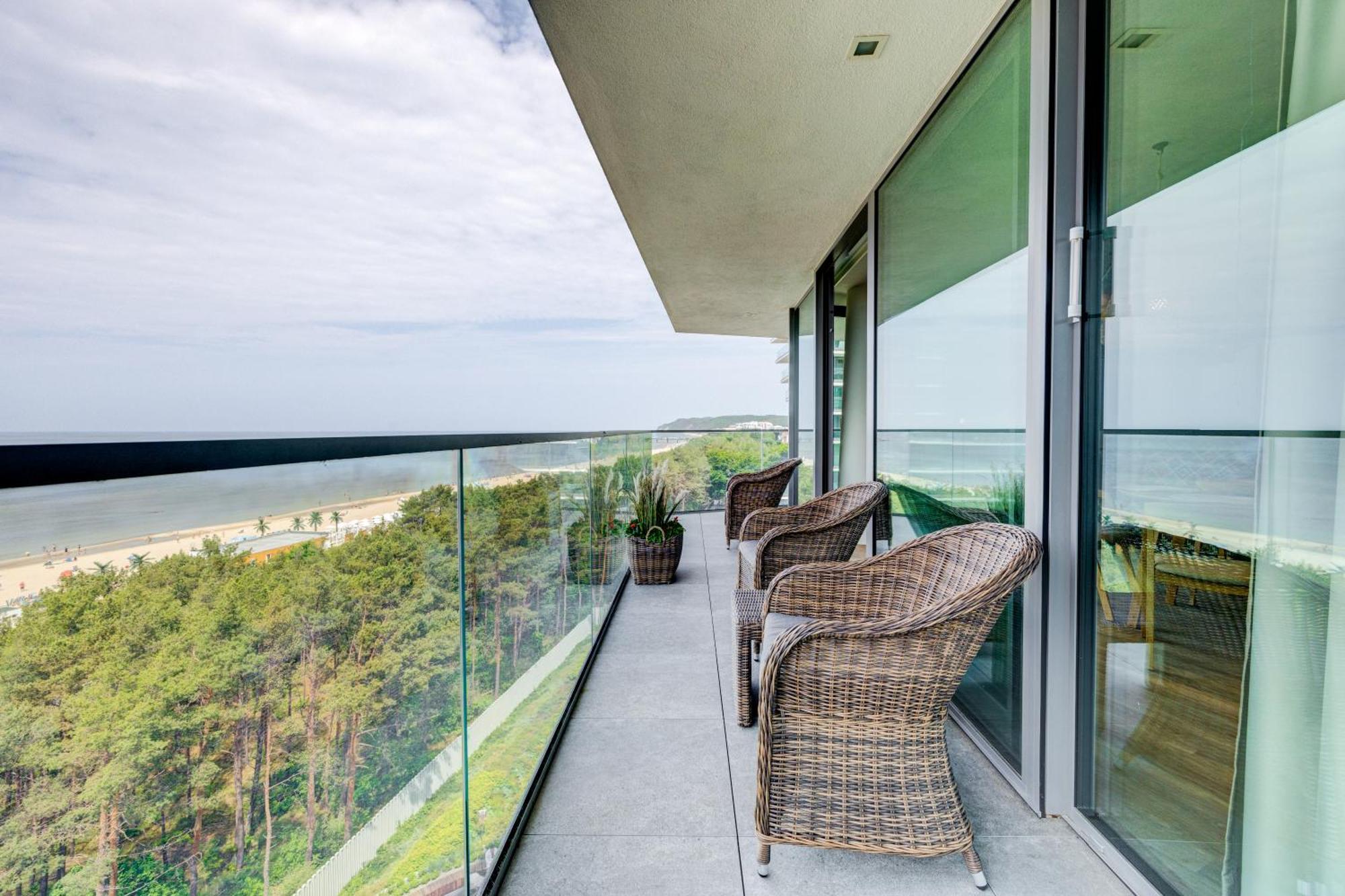 Wave Panorama - Sea View&spa * Мендзиздроє