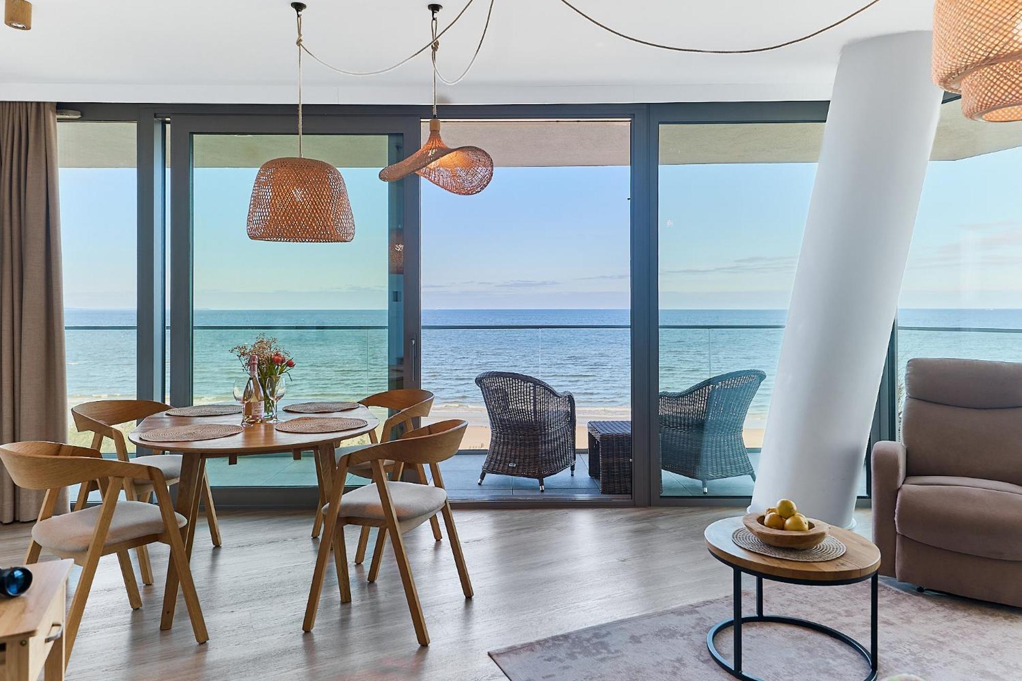 Leilighet Wave Panorama - Sea View&spa